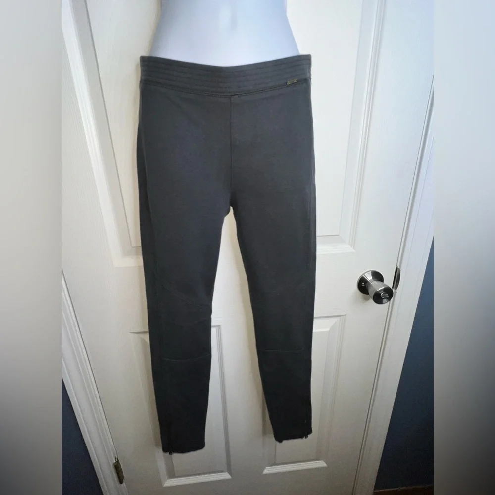 Abercrombie & Fitch A&F Women’s Small Ankle Zip Skinny Legging Pants Gray Blue S